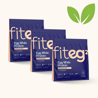 Fiteg2 munavalge valgupulber – šokolaad steeviaga Trio