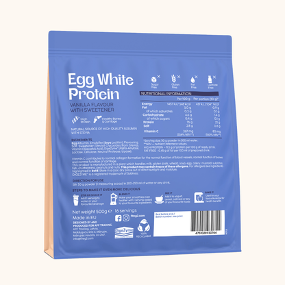 Fiteg2 munavalge valgupulber – vanilje steeviaga (ettetellimine)