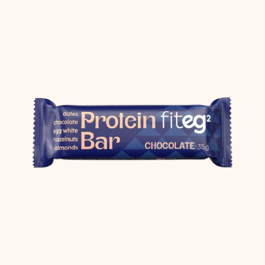 Fiteg2 Egg White Protein Bar - Chocolate, 12 bars