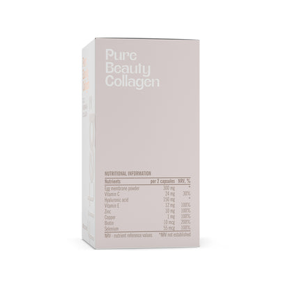 Fiteg2 Pure Beauty Collagen (Egg Membrane Collagen), 60 capsules