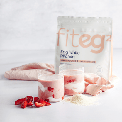 Fiteg2 Kiaušinių baltymų milteliai - be skonio, nesaldinti