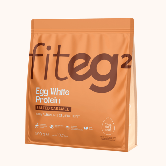 Fiteg2 Olu baltuma proteīna pulveris - sāļā karamele
