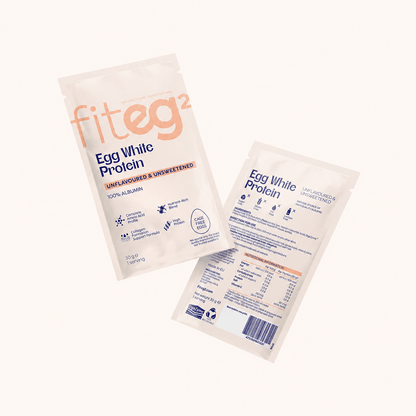 Egg White Protein Sachets - Unflavoured & Unsweetened Trio