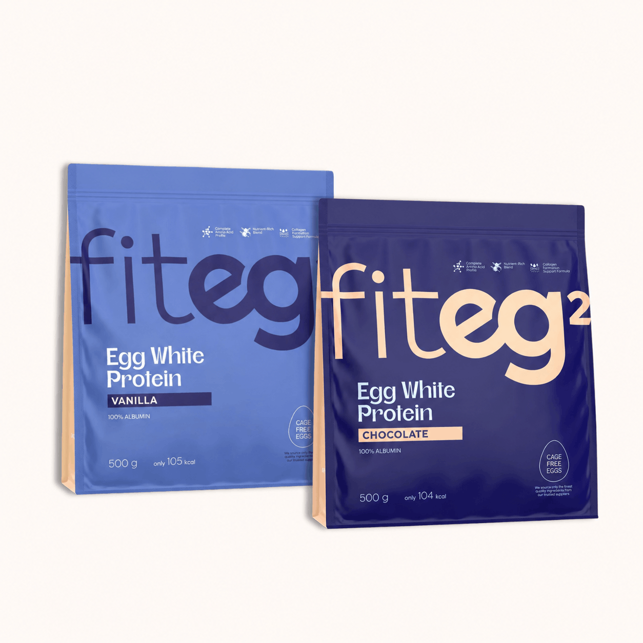 FREE Gift - Protein Duo (Vanilla & Chocolate)