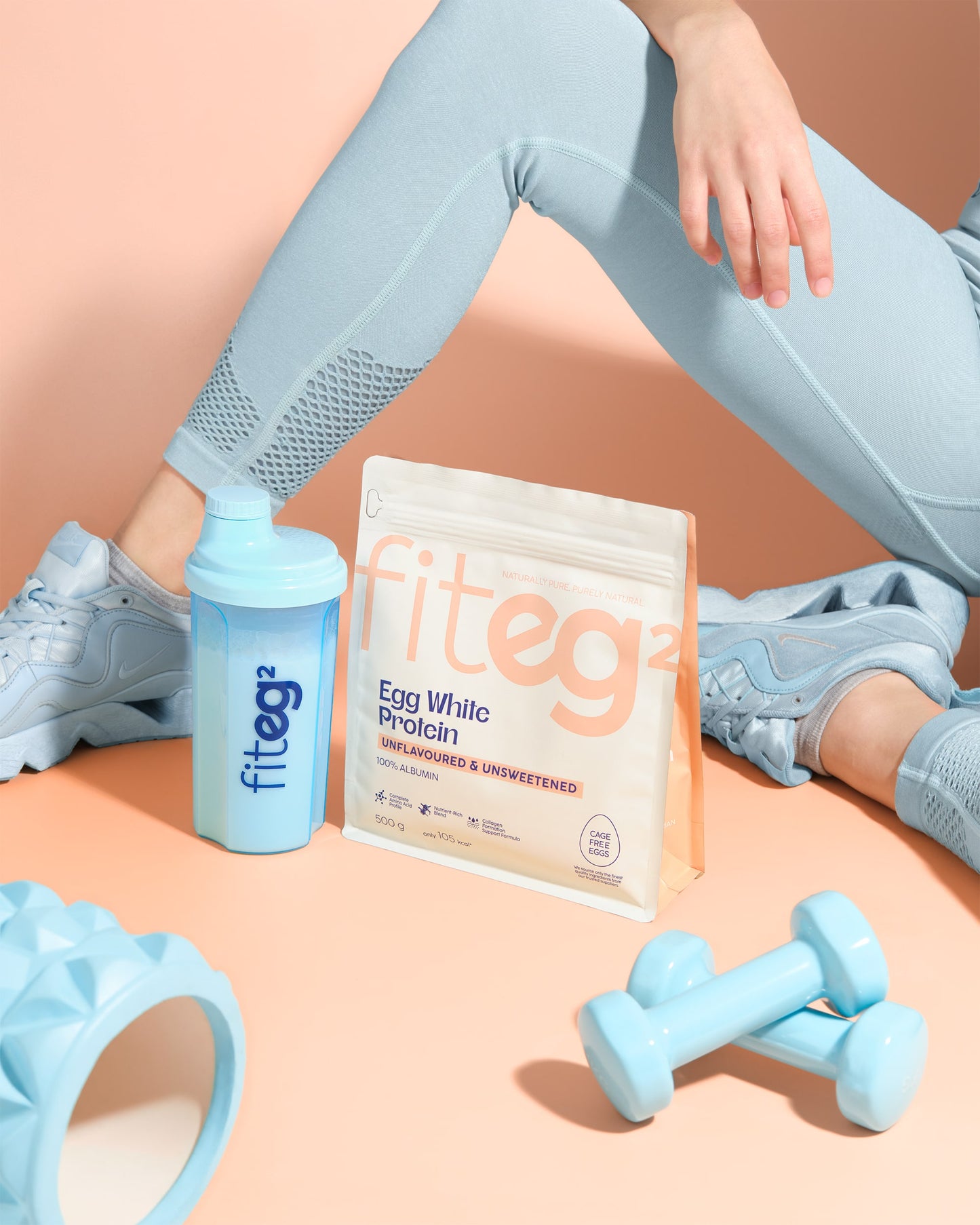 Fiteg2 Egg White Protein Powder - Unflavoured & Unsweetened (delivery from 09.12.)