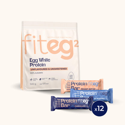 Fiteg² olu baltuma proteīna komplekts “Ziemas gardums”, bez garšas